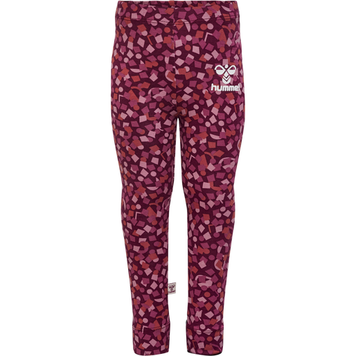 hmlCONFETTI TIGHTS, WINDSOR WINE, packshot