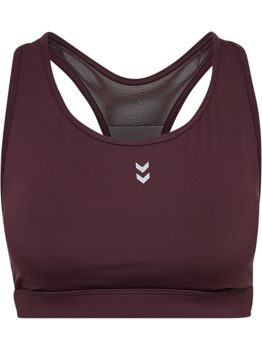 hmlPULSE MEDIUM SUPPORT BRA, FUDGE hmlPULSE MEDIUM SUPPORT BRA, FUDGE, packshot