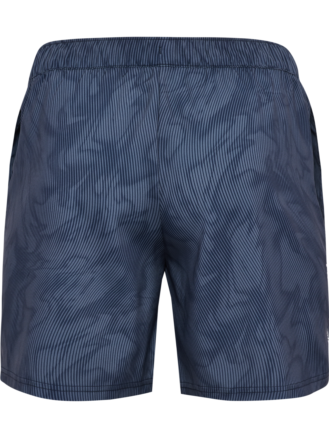 hmlPULSE AOP WORKOUT SHORTS, BLUE MIRAGE/DRESS BLUE, packshot