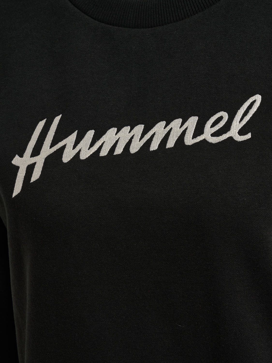 hmlCLUB W SWEATSHIRT, BLACK, packshot