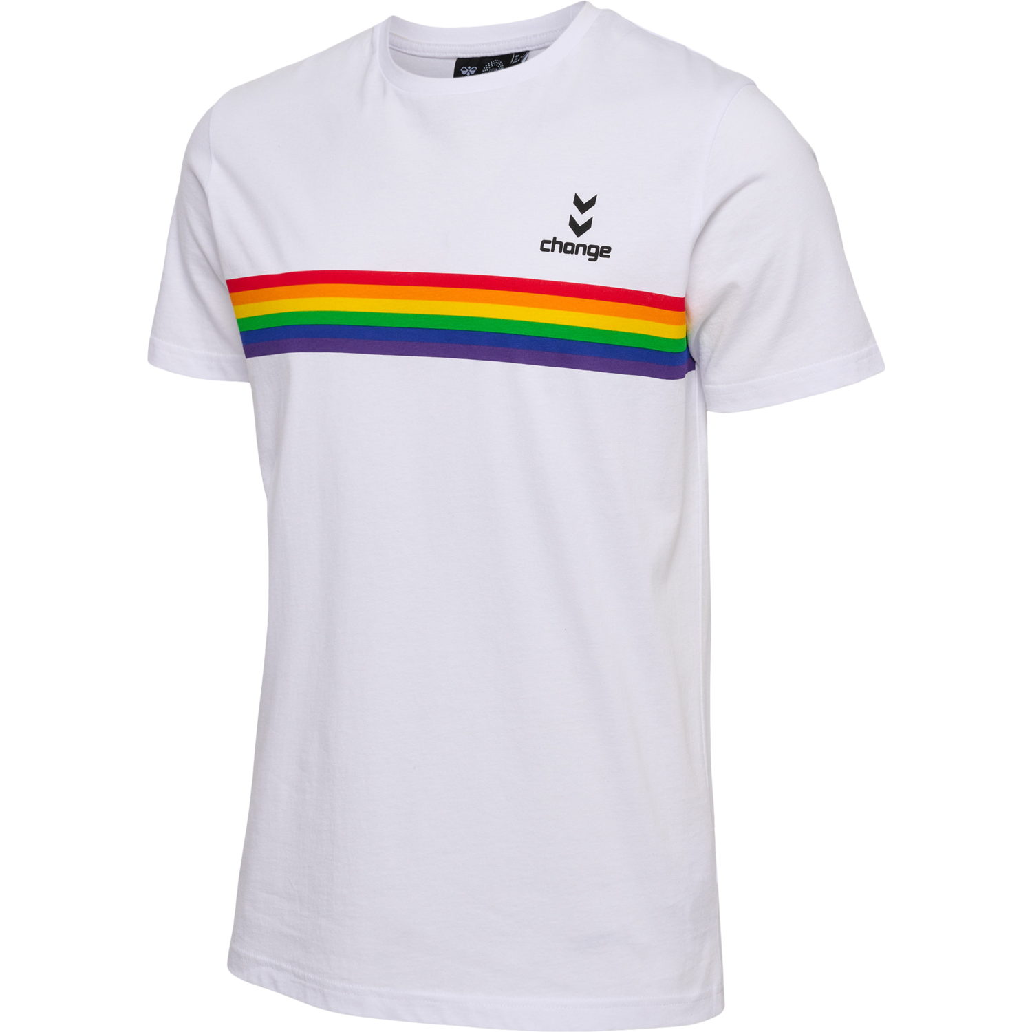 hmlCHANGE STRIPE T-SHIRTS, 9001, packshot