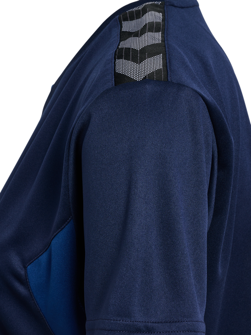 hmlAUTHENTIC PL JERSEY S/S WOMAN, MARINE, packshot