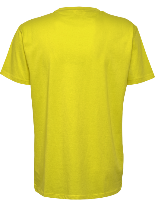 hmlGO 2.0 T-SHIRT S/S, BLAZING YELLOW, packshot