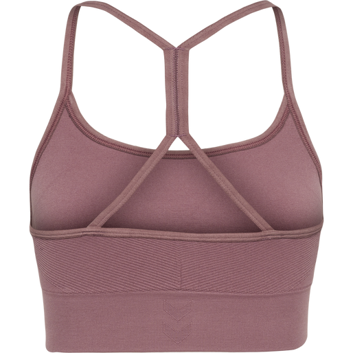 hmlTIFFY SEAMLESS SPORTS TOP, ROSE TAUPE, packshot