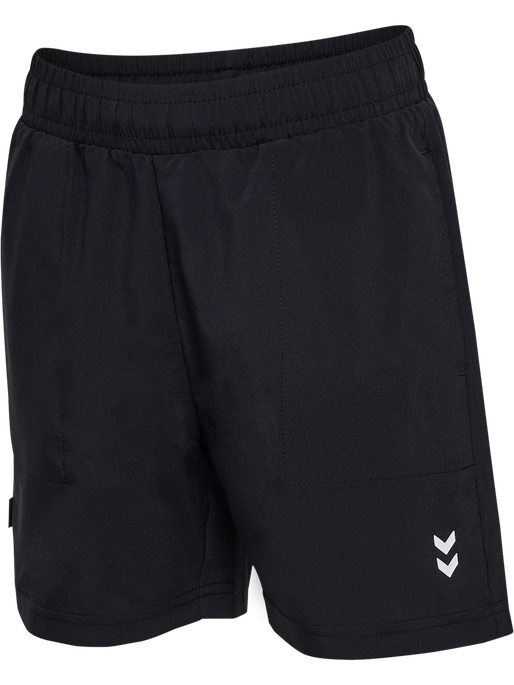 hmlJR PULSE WORKOUT SHORTS, BLACK hmlJR PULSE WORKOUT SHORTS, BLACK, packshot