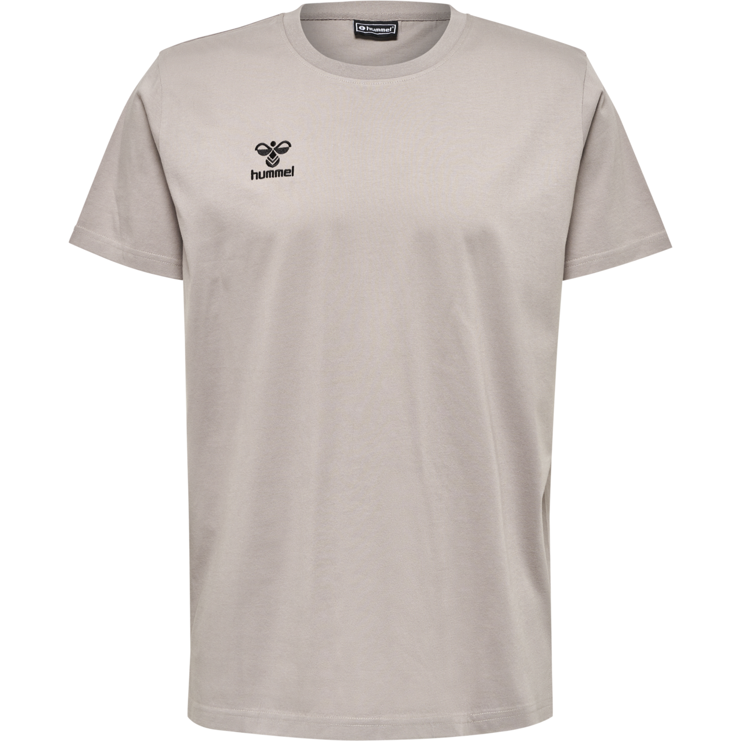 hmlMOVE GRID COTTON T-SHIRT S/S, ASH, packshot