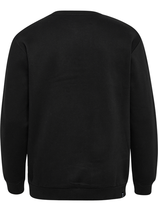 hmlMOVER COTTON SWEATSHIRT, BLACK, packshot