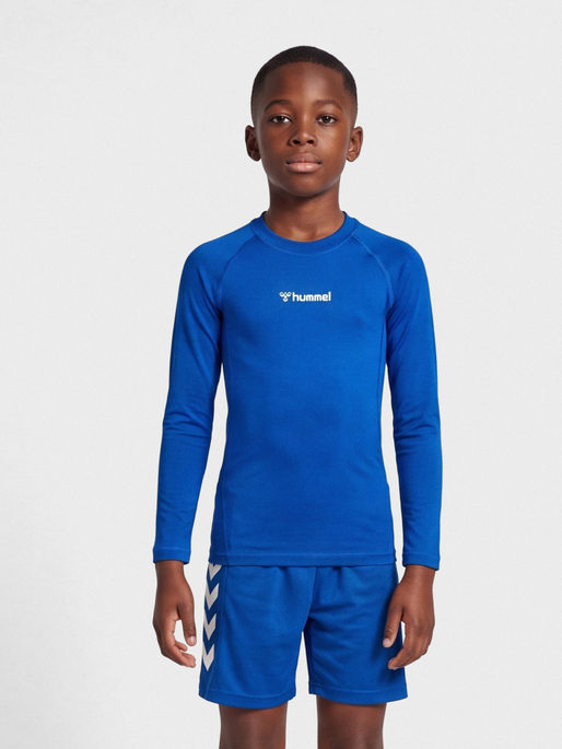 hmlBL PERFORMANCE TEE L/S KIDS, TRUE BLUE, model