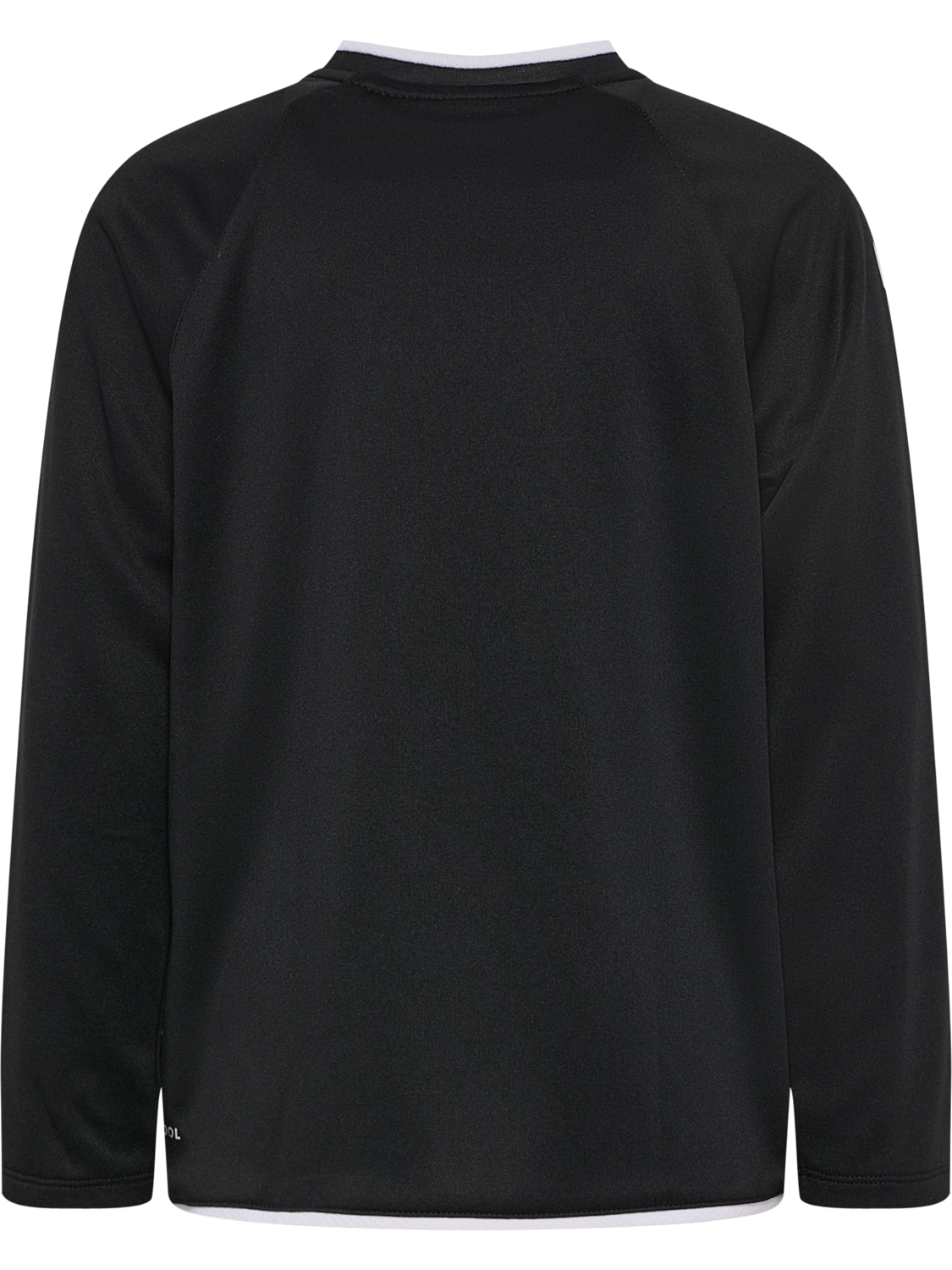 hmlCORE 2.0 CREW NECK KIDS, BLACK/WHITE, packshot