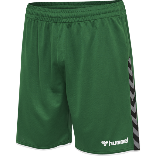 hmlAUTHENTIC POLY SHORTS, EVERGREEN, packshot