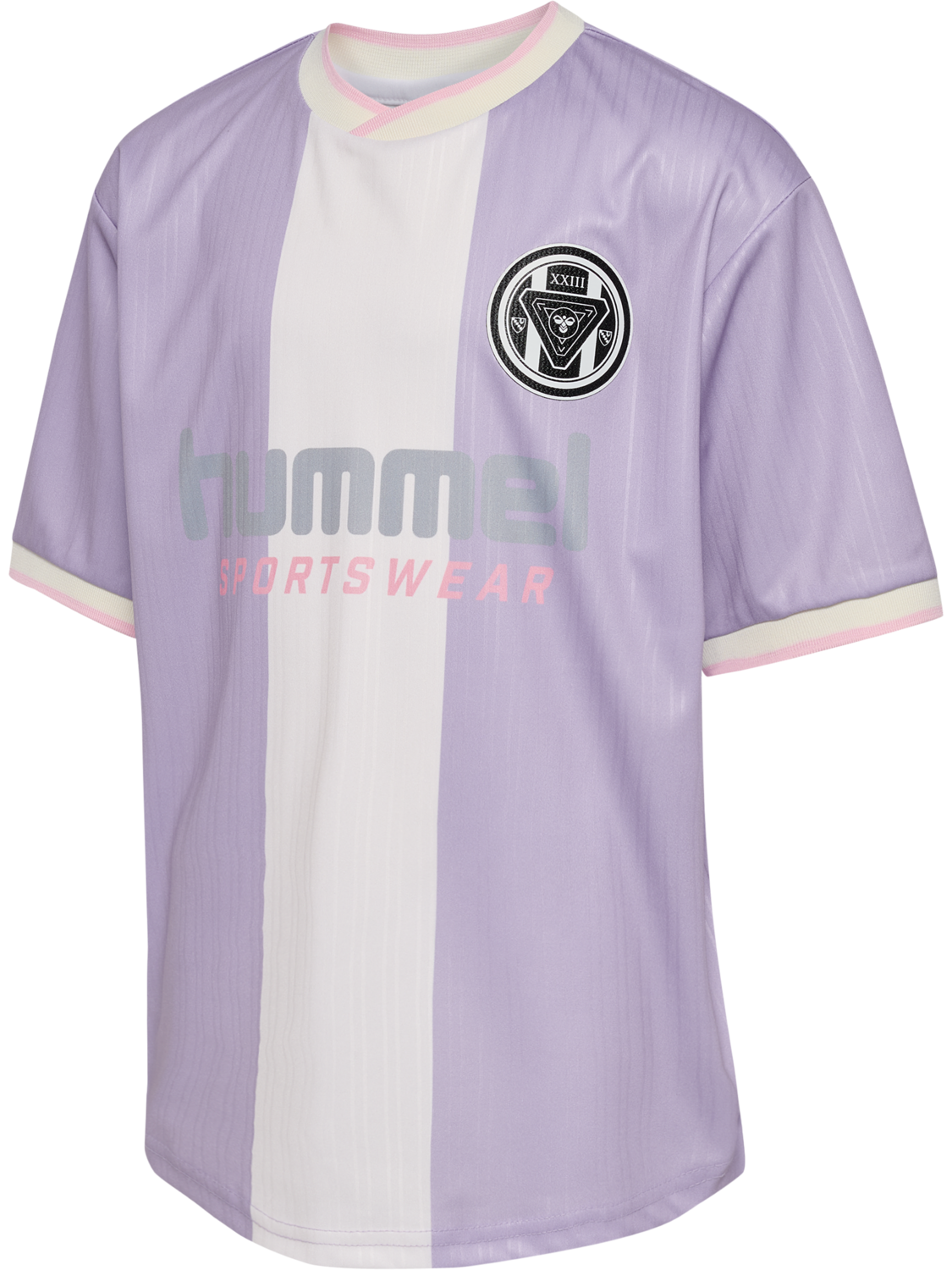 hmlJR LOOSE BALL  JERSEY S/S SET, LAVENDER, packshot