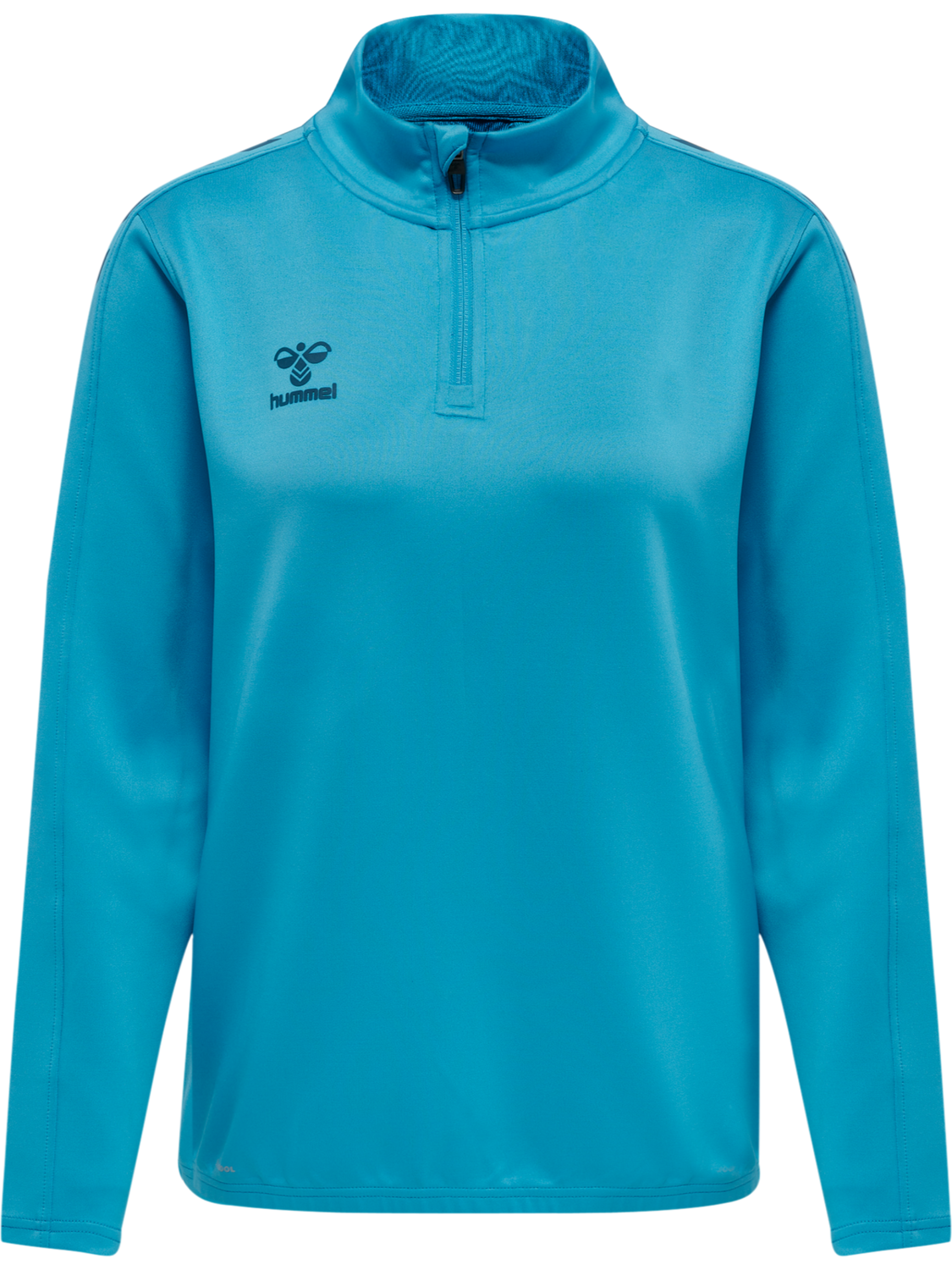 hmlCORE XK HALF ZIP SWEAT WOMAN, BLUE DANUBE, packshot
