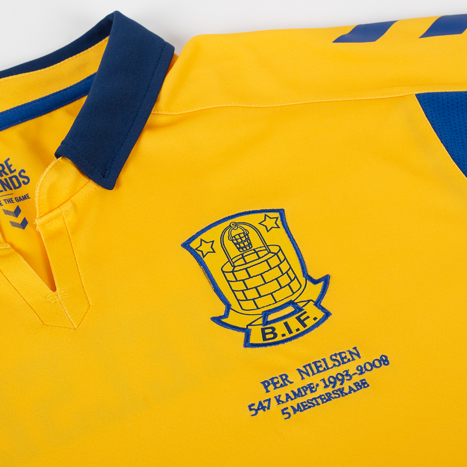 Hummel Brondby Share Legends Jersey 2020 Sports Yellow True Blue W No Hummelsport De