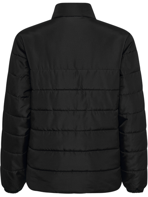 hmlESSENTIAL SHORT BENCH JKT KIDS, BLACK, packshot