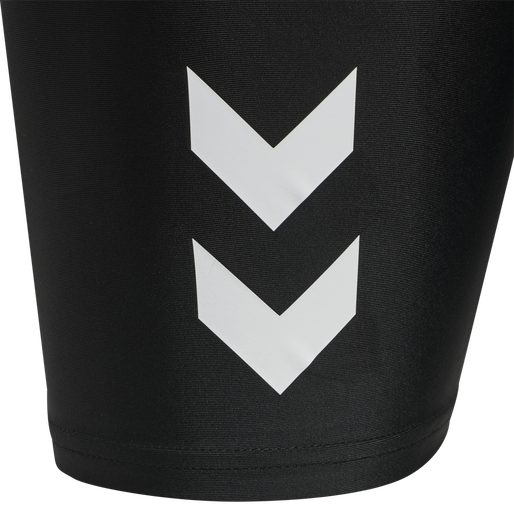 hmlTE TOPAZ 2-PACK TIGHT SHORTS, BLACK/BLACK hmlTE TOPAZ 2-PACK TIGHT SHORTS, BLACK/BLACK, packshot
