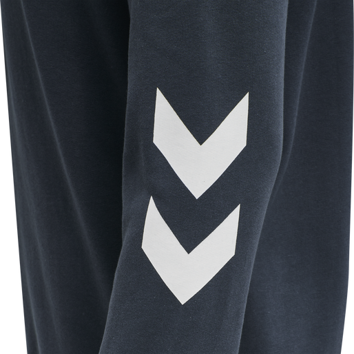 hmlLEGACY ZIP HOODIE PLUS, BLUE NIGHTS, packshot