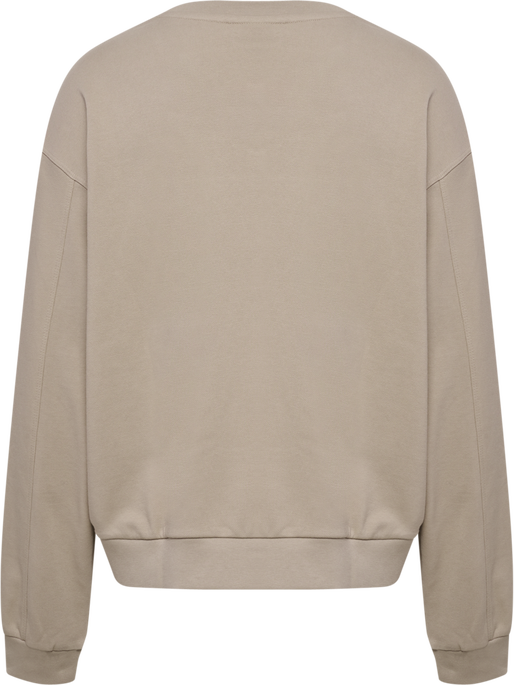 hmlMT DHYANI SWEATSHIRT, SIMPLY TAUPE, packshot
