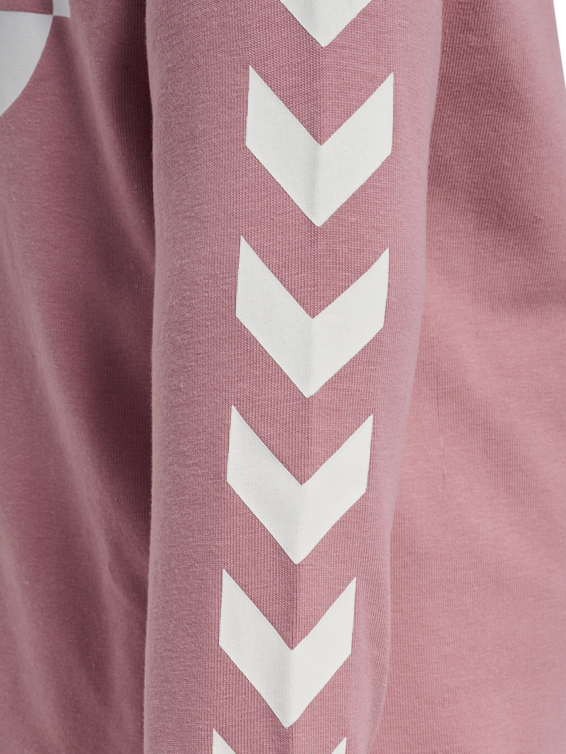 hmlFLIPPER T-SHIRT L/S 2-PACK, GREY MELANGE/WOODROSE, packshot