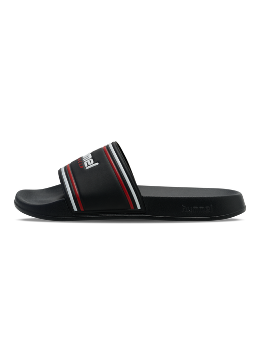 POOL SLIDE RT, BLACK/WHITE/RED POOL SLIDE RT, BLACK/WHITE/RED, packshot