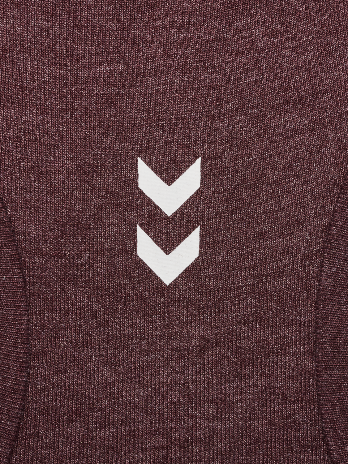 hmlPULSE LOGO LIGHT SUPPORT BRA, FUDGE MELANGE, packshot