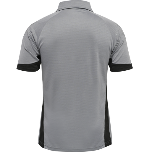 hmlLEAD FUNCTIONAL POLO, GREY MELANGE, packshot