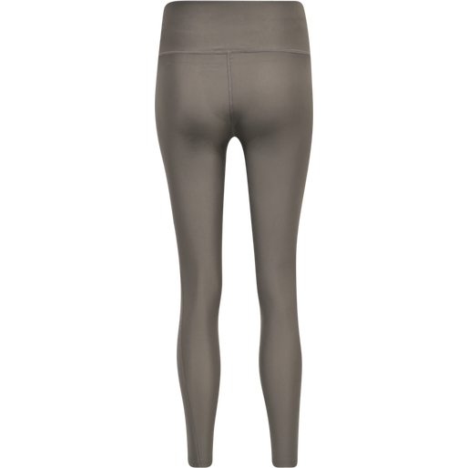 hmlTE TOLA HIGH WAIST TIGHTS, DRIFTWOOD, packshot
