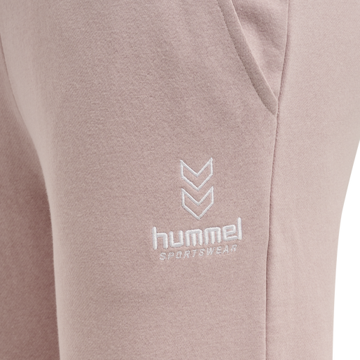 hmlOLIVIA REGULAR PANTS, CHALK PINK, packshot