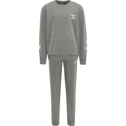 hmlVENTI TRACKSUIT, MEDIUM MELANGE, packshot