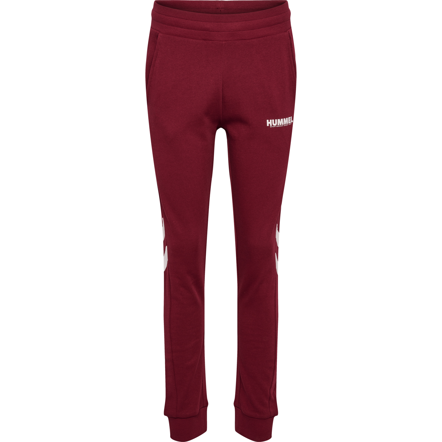hmlLEGACY WOMAN TAPERED PANTS, CABERNET, packshot