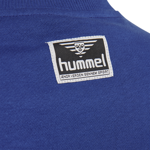 hmlCHRIS LOOSE SWEATSHIRT, MAZARINE BLUE, packshot