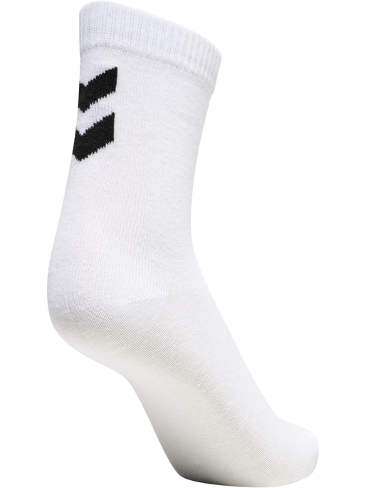hmlMAKE MY DAY SOCK 5-PACK, BRIGHT WHITE/BRIGHT WHITE hmlMAKE MY DAY SOCK 5-PACK, BRIGHT WHITE/BRIGHT WHITE, packshot