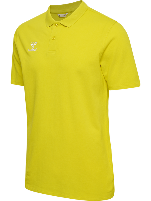 hmlGO 2.0 POLO, BLAZING YELLOW, packshot