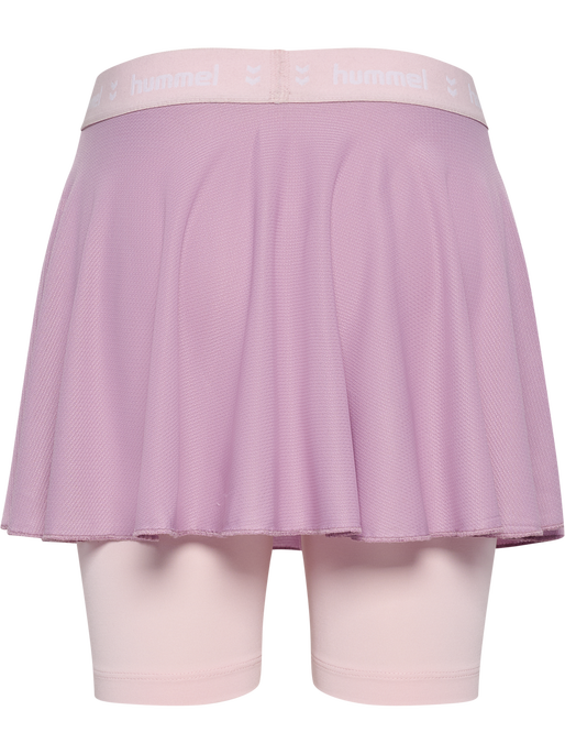 hmlJR GYM SKIRT TIGHTS, LAVENDER MIST, packshot