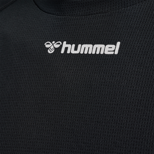 hmlMT BOW T-SHIRT L/S, BLACK, packshot