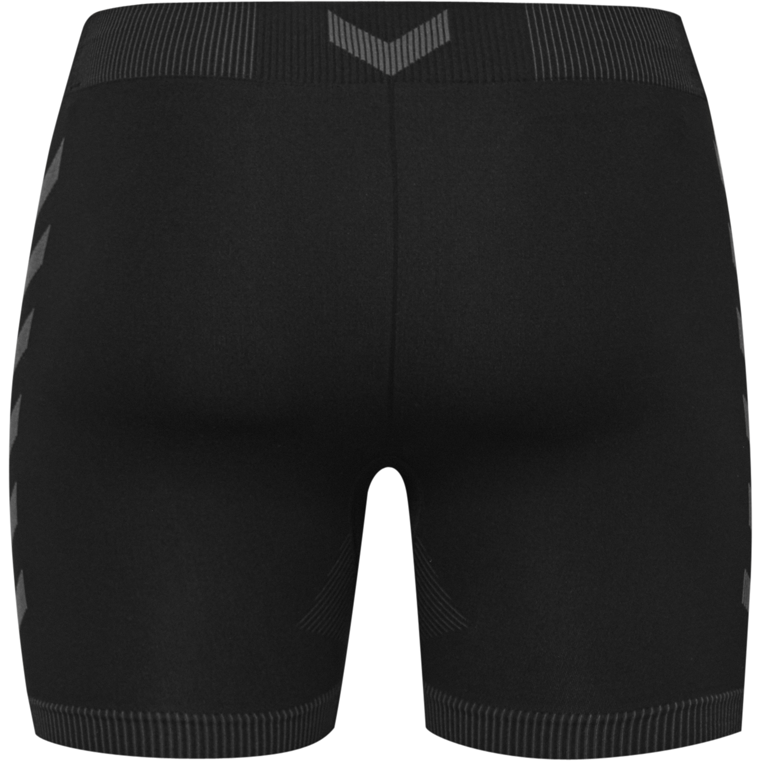 HUMMEL FIRST SEAMLESS SHORT TIGHTS, BLACK, packshot