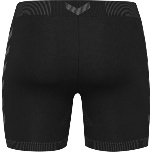 HUMMEL FIRST SEAMLESS SHORT TIGHTS, BLACK HUMMEL FIRST SEAMLESS SHORT TIGHTS, BLACK, packshot