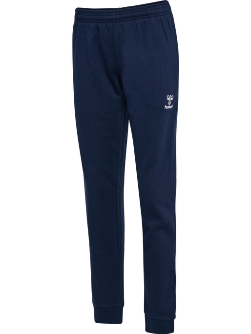 hmlMOVER COTTON CUFF PANTS WOMAN, MARINE hmlMOVER COTTON CUFF PANTS WOMAN, MARINE, packshot