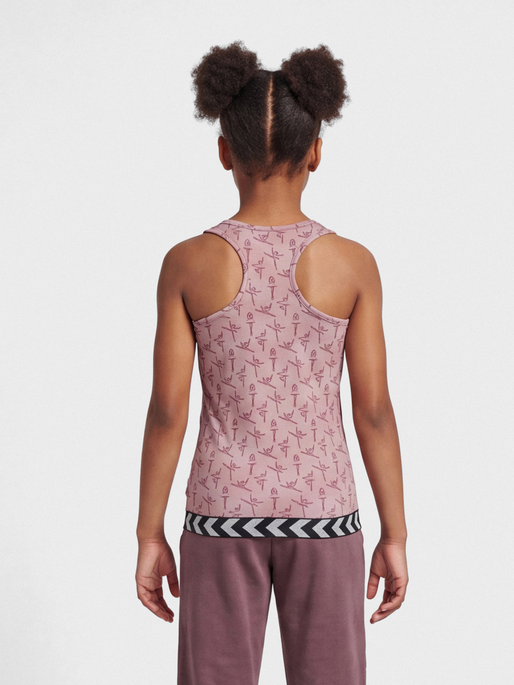 hmlPRIMA BEE PIROUETTE TOP, WOODROSE, model