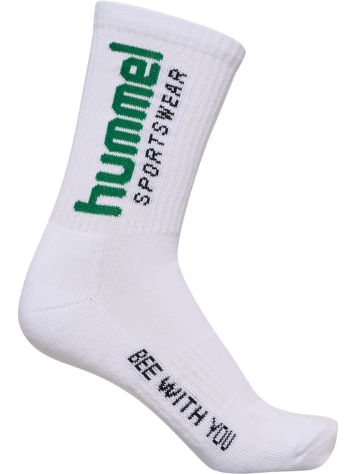 hml3-PACK SOCKS SPORTSWEAR BIG, WHITE/BARBADOSCHERRY/EDEN/SKYD hml3-PACK SOCKS SPORTSWEAR BIG, WHITE/BARBADOSCHERRY/EDEN/SKYD, packshot