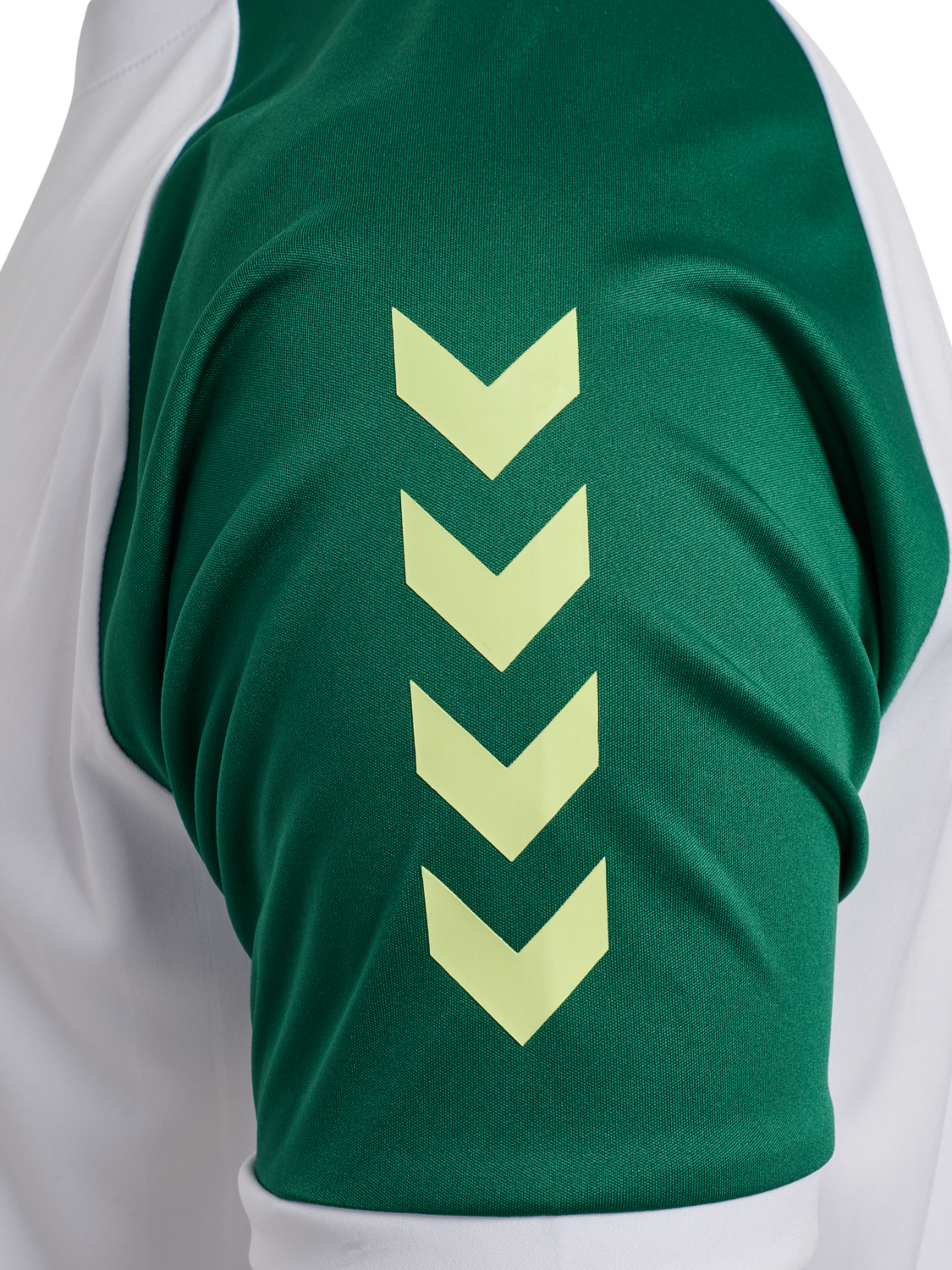 hmlPULSE STRIPE T-SHIRT S/S, VERDANT GREEN, packshot