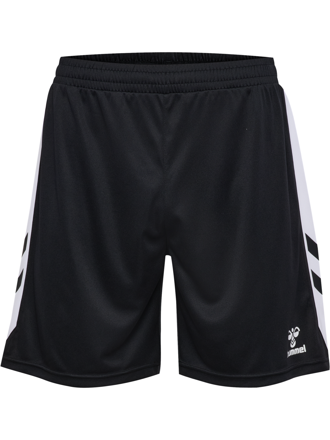 hmlMATCH SHORTS, BLACK/WHITE, packshot