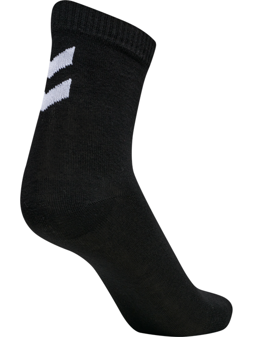 hmlMAKE MY DAY SOCK 5-PACK, BLACK/BLACK, packshot