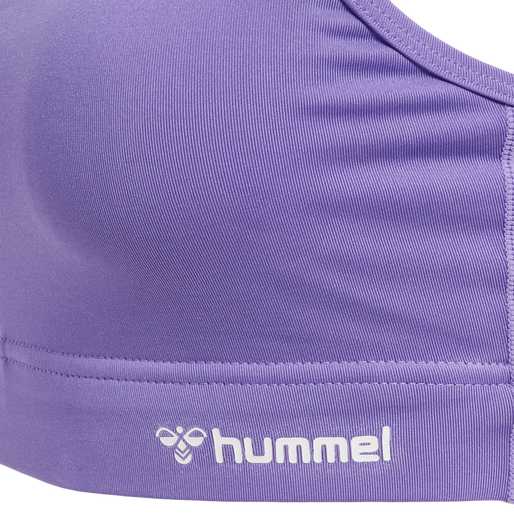 hmlMT CHIPO PADDED SPORTS BRA, PAISLEY PURPLE, packshot
