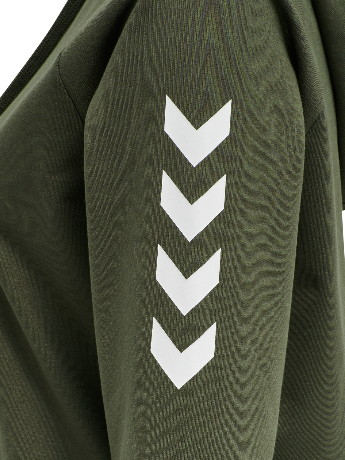 HUMMEL GO COTTON HOODIE WOMAN, GRAPE LEAF, packshot