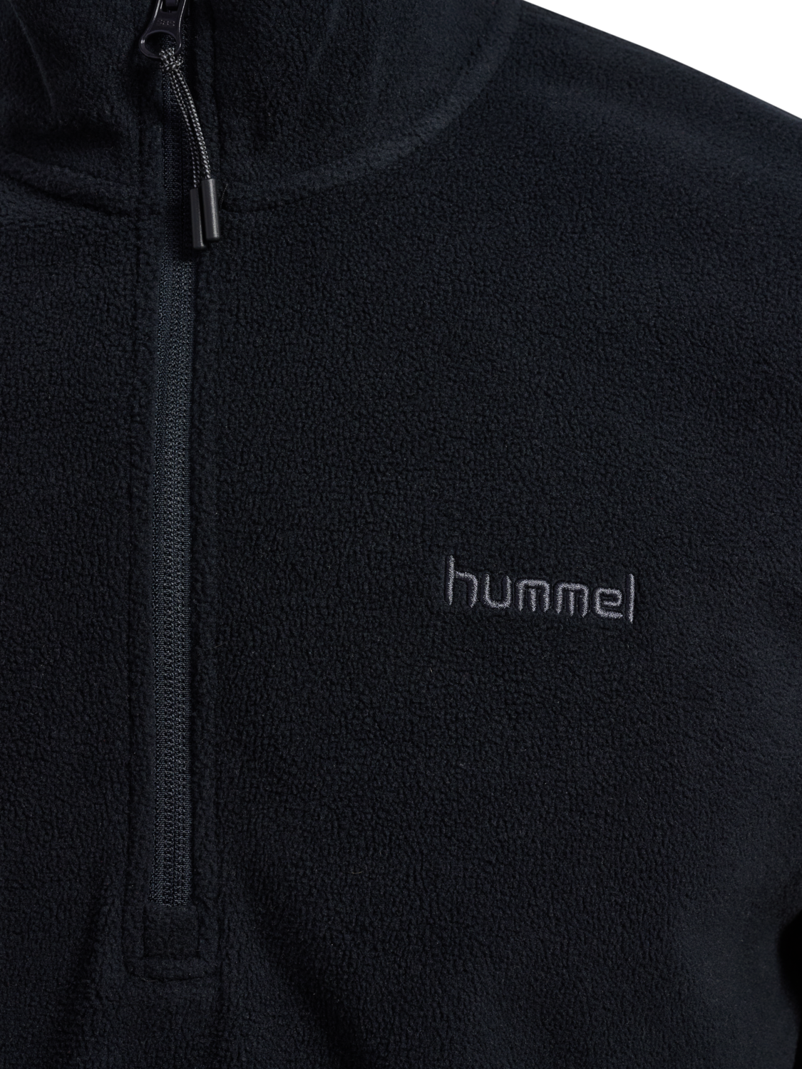 hmlACTIVE HALFZIP FLEECE JACKET, BLACK, packshot