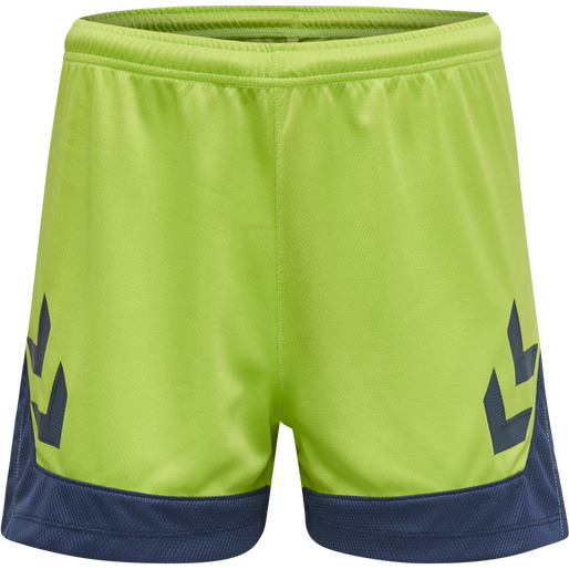 hmlLEAD S/S POLY JERSEY WOMEN, LIME PUNCH, packshot