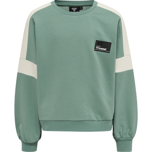 hmlMARLEE SWEATSHIRT, MINERAL BLUE, packshot