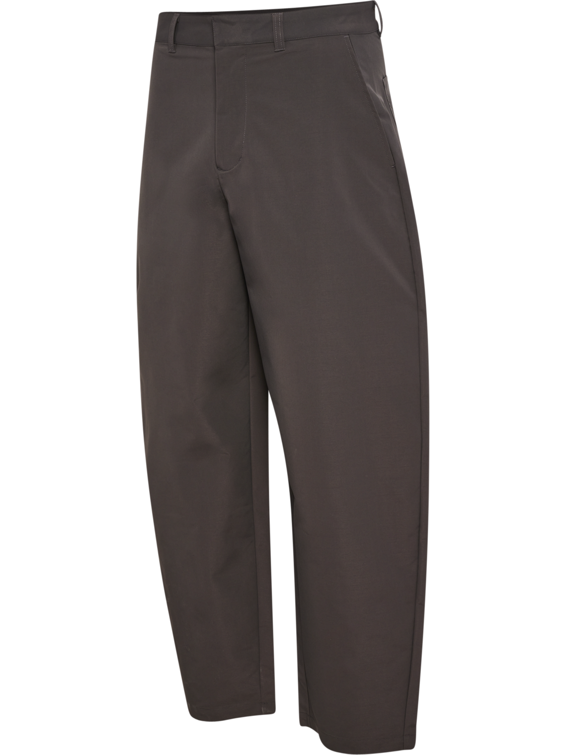 hmlI-D BARREL LEG TROUSERS, SHALE, packshot