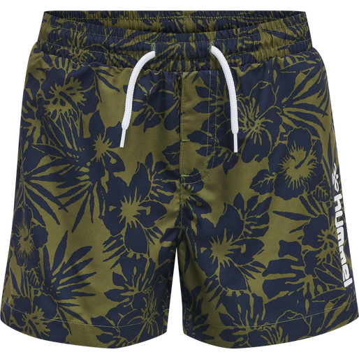 hmlCHILL BOARD SHORTS, CAPULET OLIVE, packshot