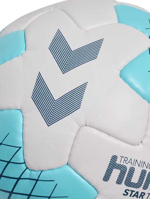 hmlSTAR TRAINING HB, OFF WHITE/LIGHT BLUE/MARINE, packshot